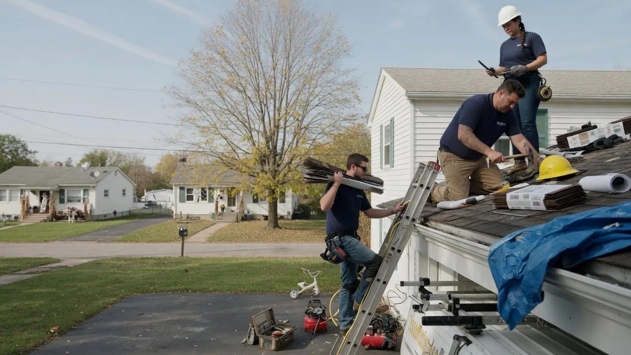 Local Roofing Contractors in La Place, IL near me